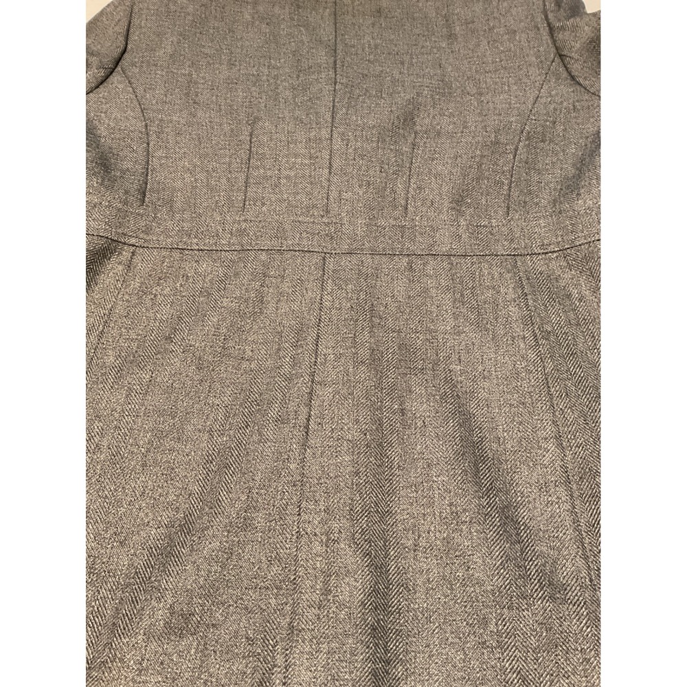Larry‎ Levine Classics Women's Grey Herringbone Blazer Jacket Size 14W - Picture 10 of 10
